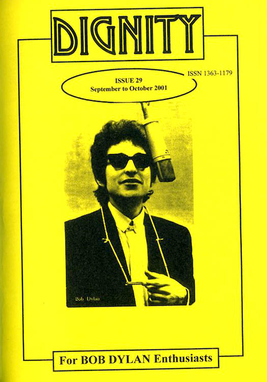 dignity 29 bob Dylan Fanzine