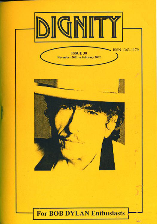 dignity 30 bob Dylan Fanzine