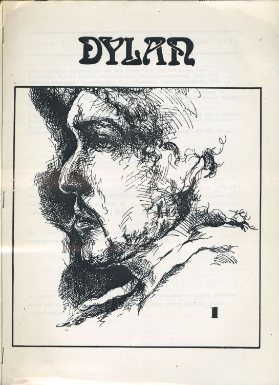 Dylan german #1 Fanzine