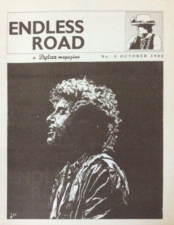 endless road #3, October 1982 bob Dylan Fanzine alternate colour