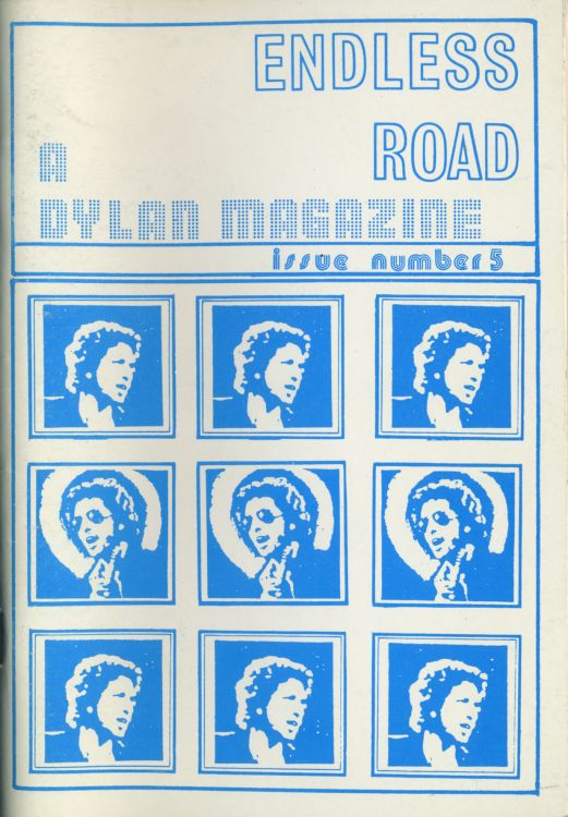 endless road #5 bob Dylan Fanzine