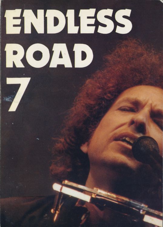 endless road #7 bob Dylan Fanzine