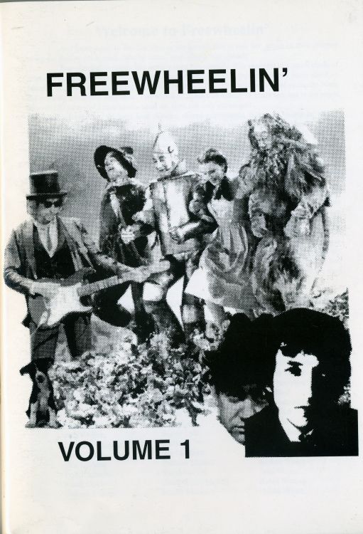freewheelin' <br>#01 bob Dylan Fanzine