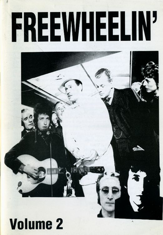 freewheelin' <br>#02 bob Dylan Fanzine