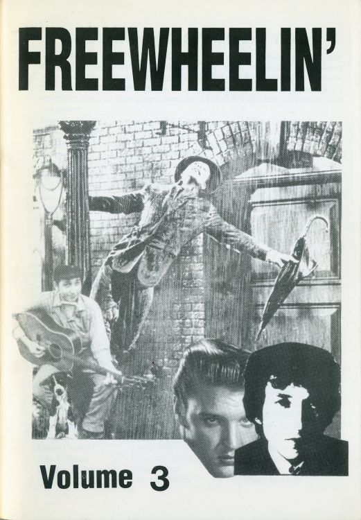 freewheelin' <br>#03 bob Dylan Fanzine