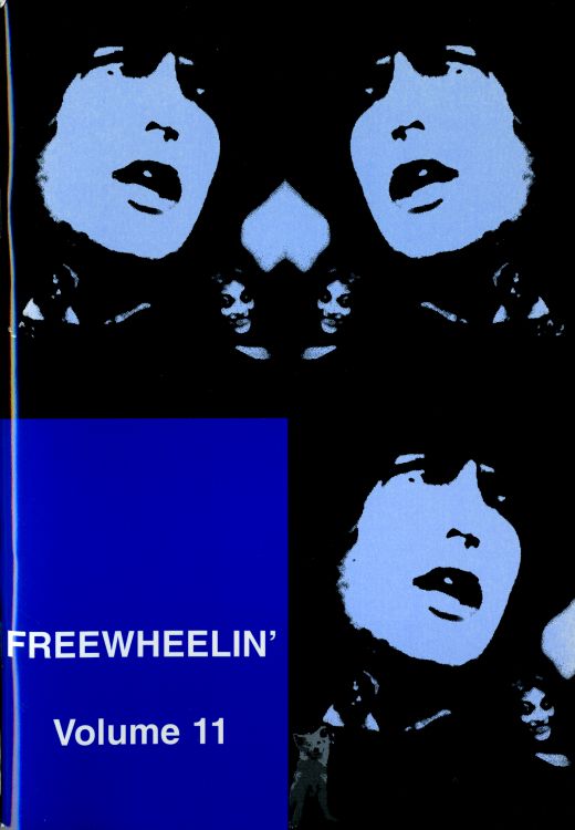 freewheelin' <br>#11 bob Dylan Fanzine