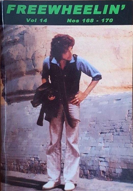 freewheelin' <br>#14 bob Dylan Fanzine