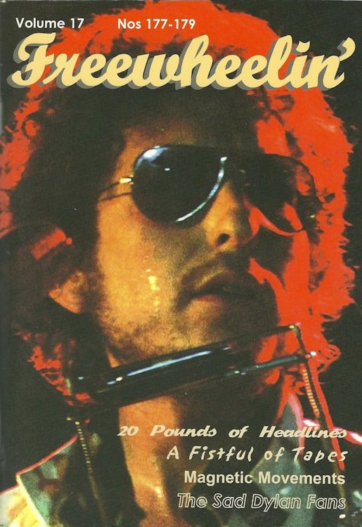 freewheelin' <br>#17 bob Dylan Fanzine