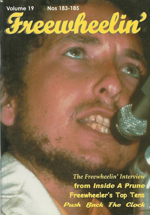freewheelin' <br>#19 bob Dylan Fanzine