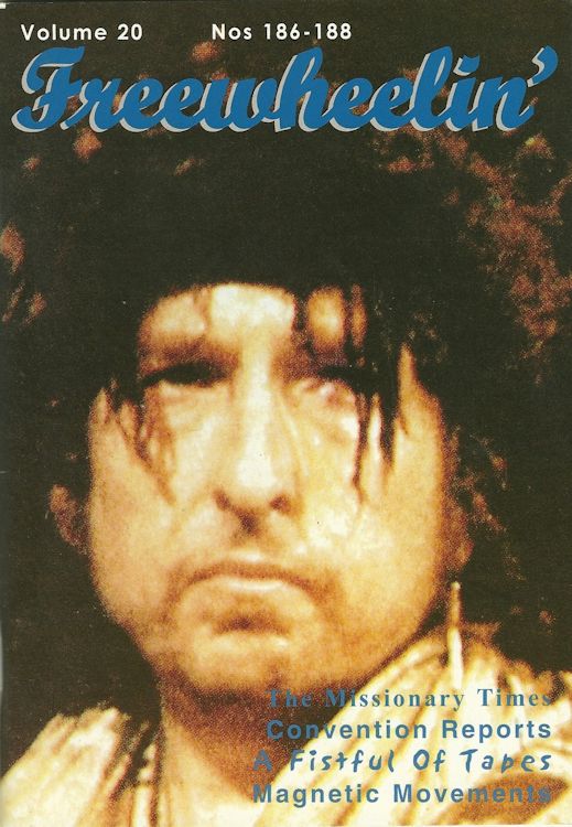 freewheelin' <br>#20 bob Dylan Fanzine