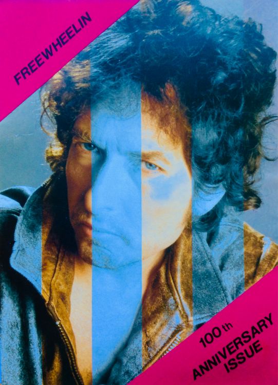 freewheelin' #100 bob Dylan Fanzine