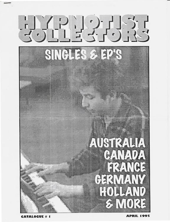 hypnotist collector's catalogue 1
