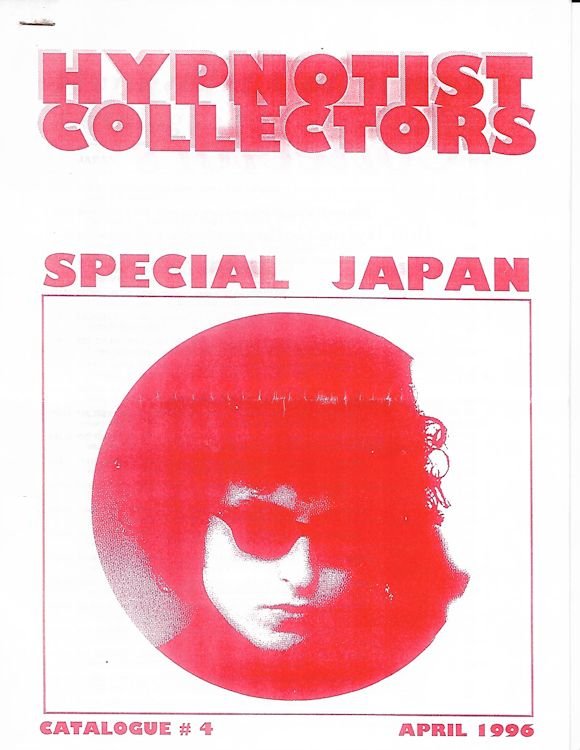 hypnotist collector's catalogue 4
