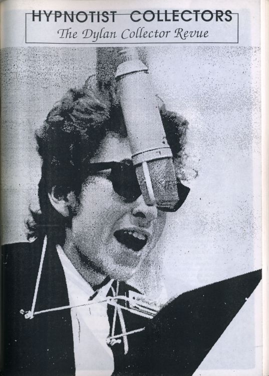 hypnotist collector's the Dylan collector review Fanzine