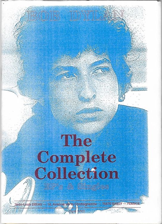 hypnotist collector's bob dylan complete collection ep's and singles
