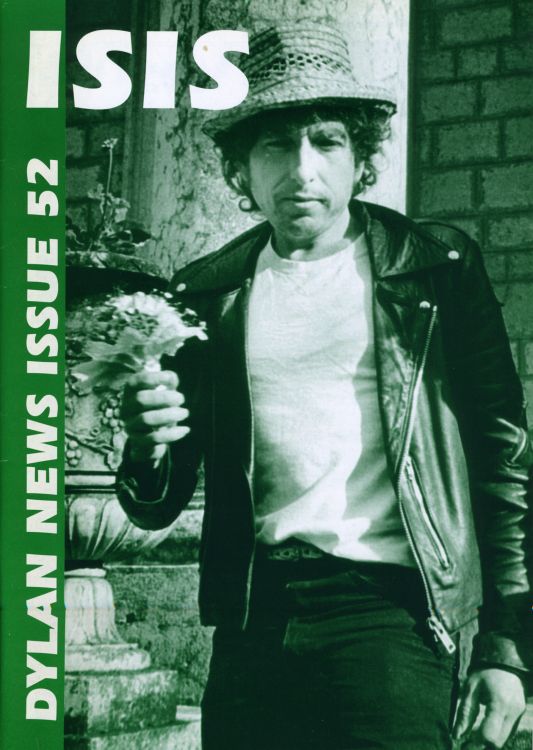 isis #52 bob Dylan Fanzine