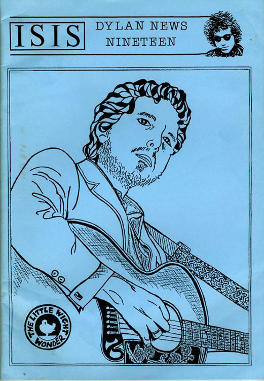 isis #19 bob Dylan Fanzine