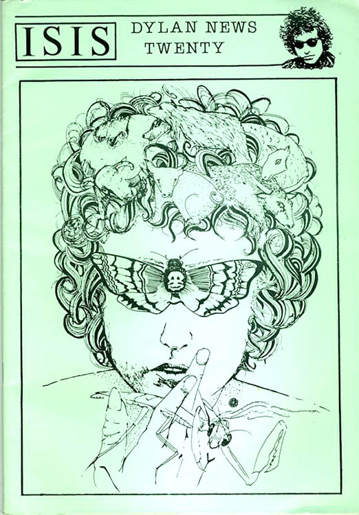 isis #20 bob Dylan Fanzine