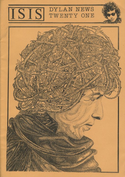 isis #21 bob Dylan Fanzine