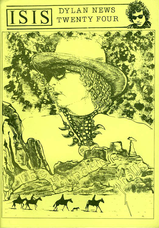 isis #24 bob Dylan Fanzine