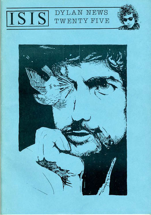 isis #25 bob Dylan Fanzine