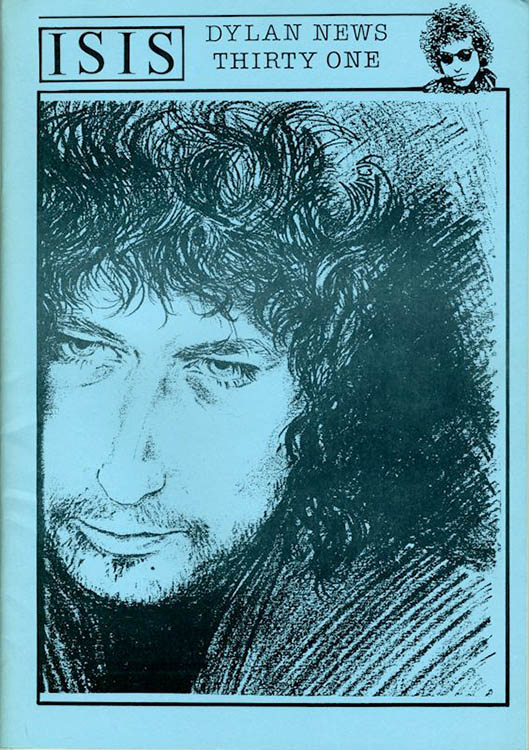 isis #31 bob Dylan Fanzine