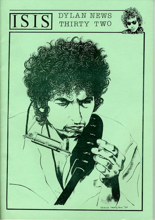 isis #32 bob Dylan Fanzine