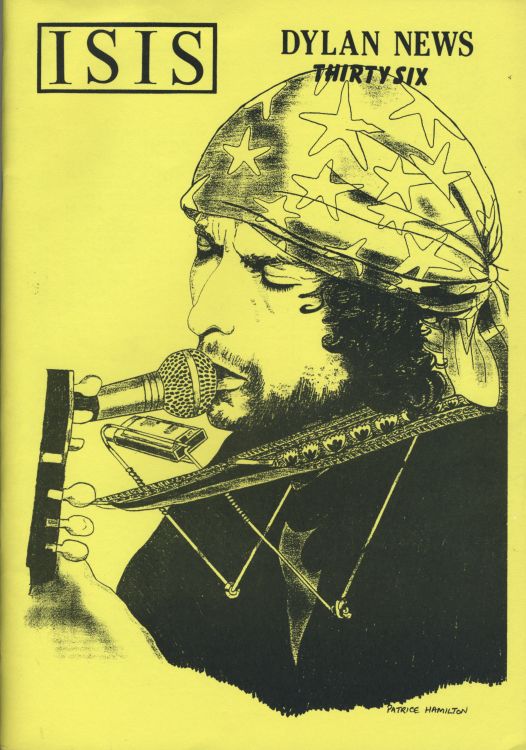 isis #36 bob Dylan Fanzine