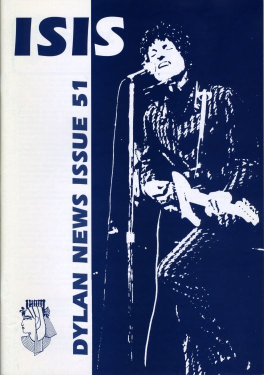 isis #51 bob Dylan Fanzine