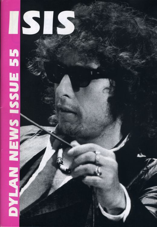 isis #55 bob Dylan Fanzine