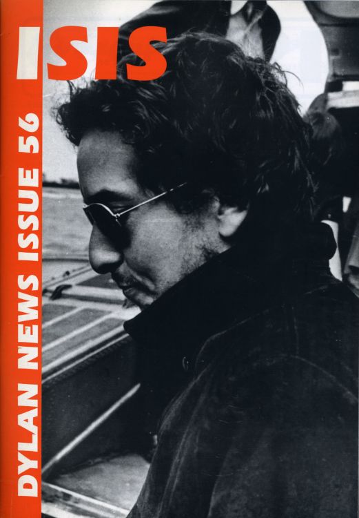 isis #56 bob Dylan Fanzine