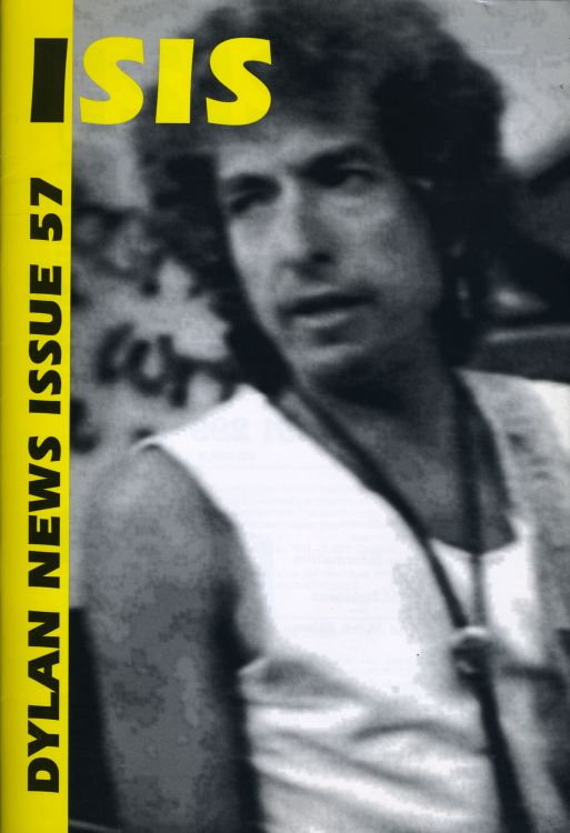 isis #57  bob Dylan Fanzine