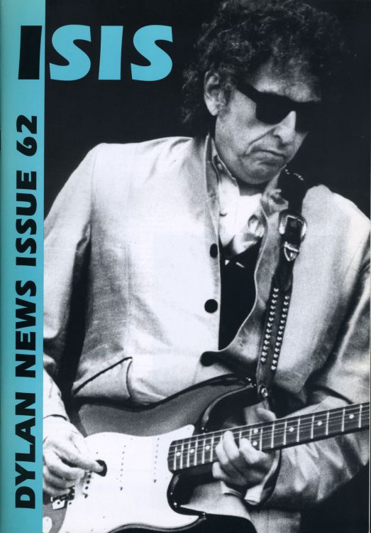 isis #62 bob Dylan Fanzine