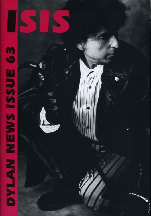isis #62 bob Dylan Fanzine