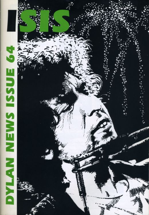 isis #64  bob Dylan Fanzine