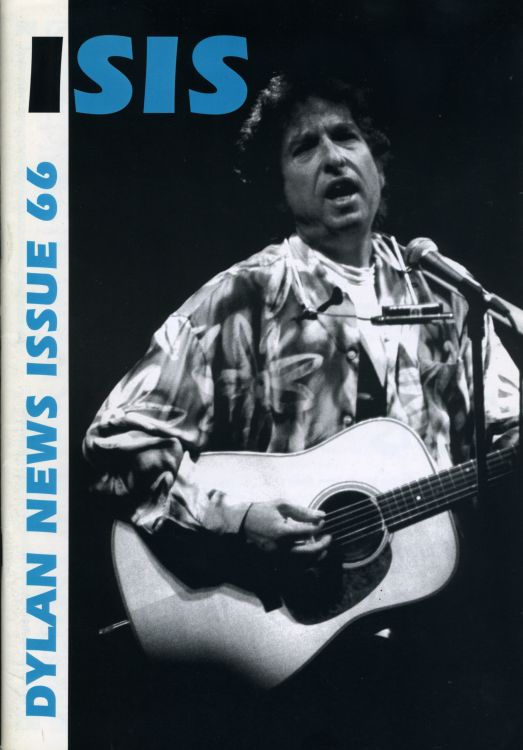 isis #66 bob Dylan Fanzine