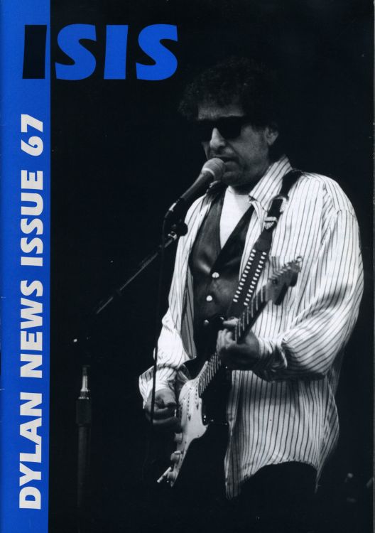isis #67  bob Dylan Fanzine