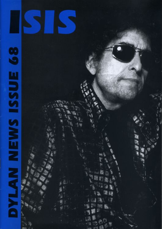 isis #68 bob Dylan Fanzine