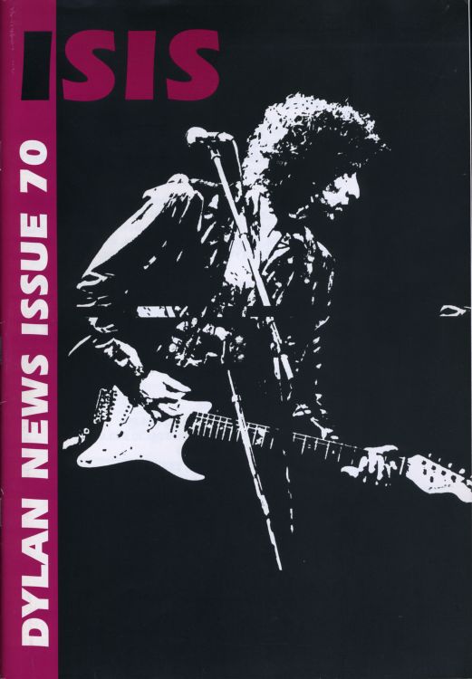isis #70 bob Dylan Fanzine