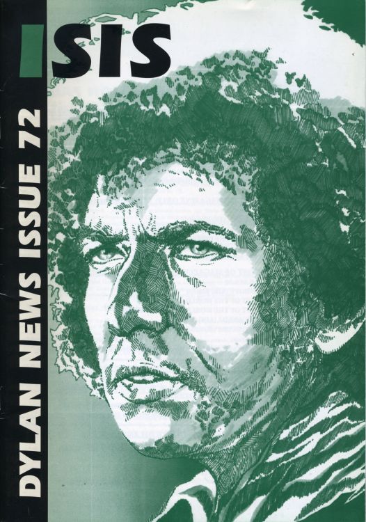 isis #72 bob Dylan Fanzine