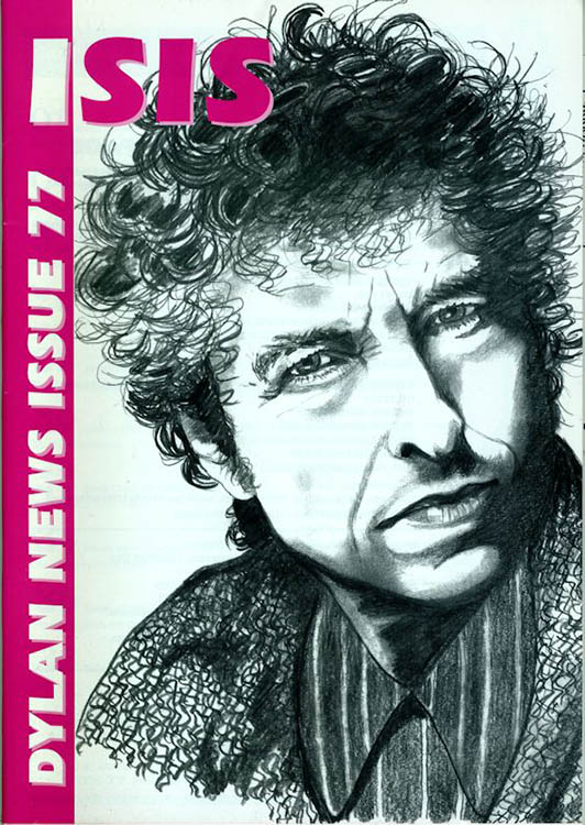 isis #77 bob Dylan Fanzine