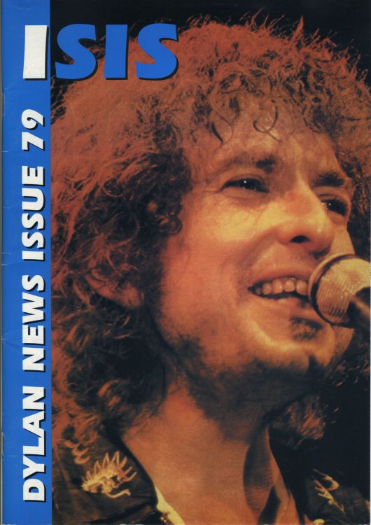 isis #79 bob Dylan Fanzine