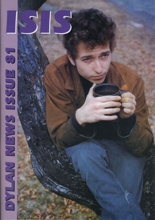 isis #81 bob Dylan Fanzine