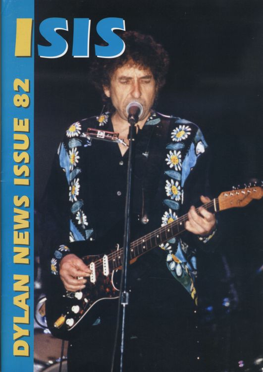 isis #82 bob Dylan Fanzine
