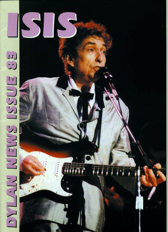 isis #83 bob Dylan Fanzine