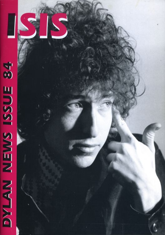 isis #84 bob Dylan Fanzine