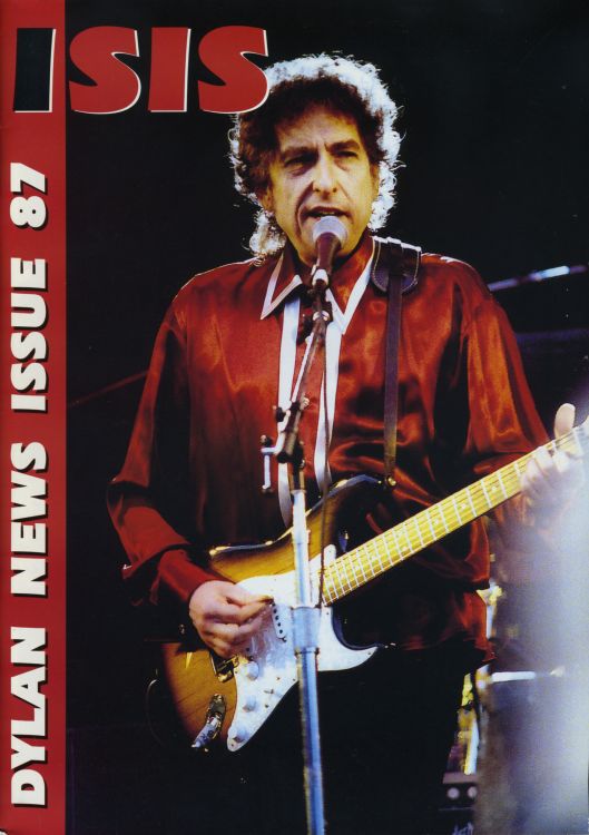 isis #87 bob Dylan Fanzine