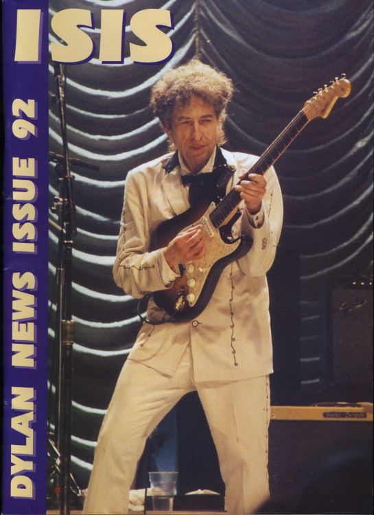 isis #92 bob Dylan Fanzine