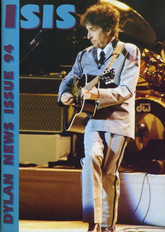 isis #94 bob Dylan Fanzine