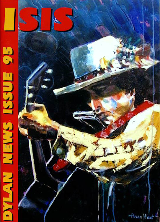 isis #95 bob Dylan Fanzine